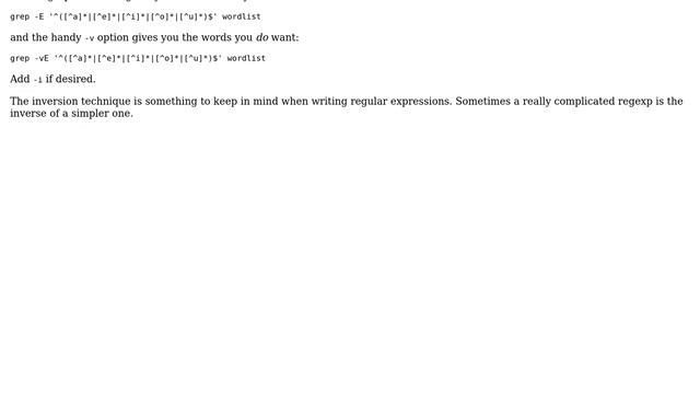 Unix & Linux: grep to find words with all vowels (3 Solutions!!) смотреть онлайн
