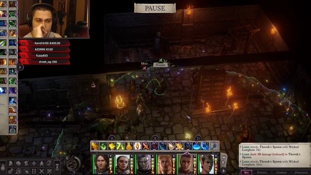 Pathfinder: WotR - Theruk Nul Boss Fight - Hard Difficulty - Citadel Drezen map смотреть онлайн