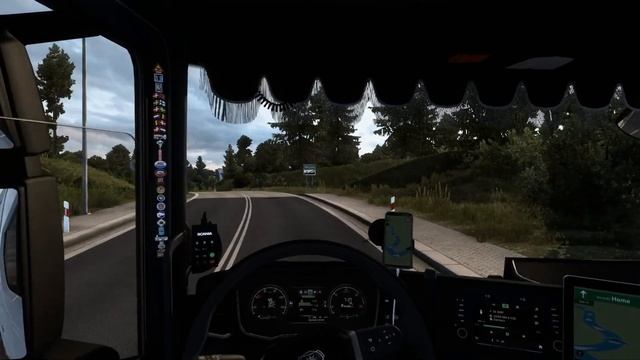 ETS2 1.47 Promods 2.65 Życie Wirtualnego Kierowcy. Palety w kabinie? смотреть онлайн