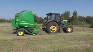 Пресс-подборщик Джон Дир 854L.mp4