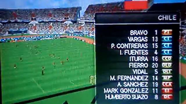 PRO EVOLUTION SOCCER 2008 PS2 Argentina vs Chile смотреть онлайн