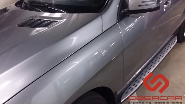 Mercedes ML400: Ceramic Pro 3 слоя 9H смотреть онлайн