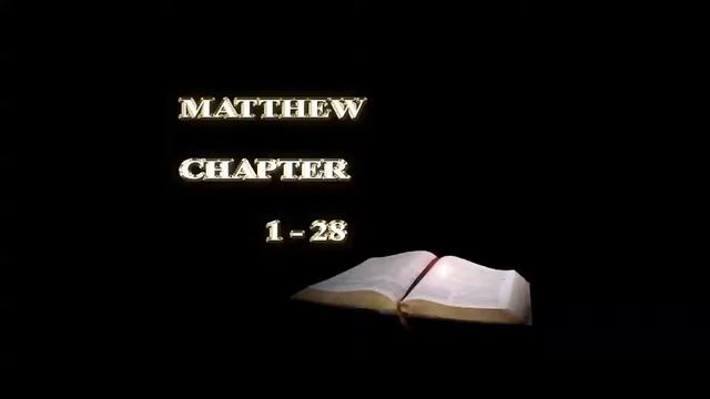 MATTHEW CHAPTER 1TO 28 смотреть онлайн