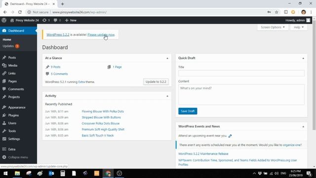 How to Update To The Latest Version Of Wordpress I Simple And Easy Update to The Latest Version смотреть онлайн