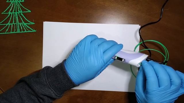 Новогодняя ёлка 3д, 3д ручка