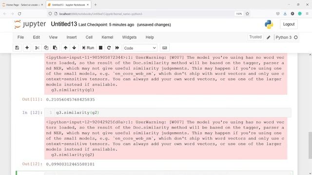 SpaCy Tutorial 08: Check Word Similarity SpaCy | NLP with Pythhon смотреть онлайн