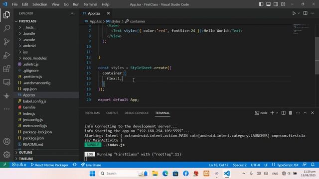 How to Apply Style Sheets in React Native смотреть онлайн