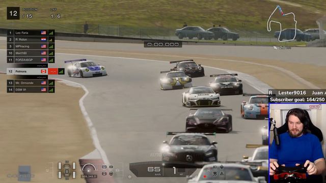 Night Racing With The Corkscrew || GT7 Live Daily Race B || Laguna Seca смотреть онлайн