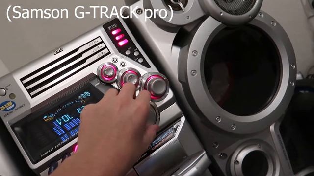 Camera Microphone vs. Samson G-TRACK pro for bass videos.. смотреть онлайн