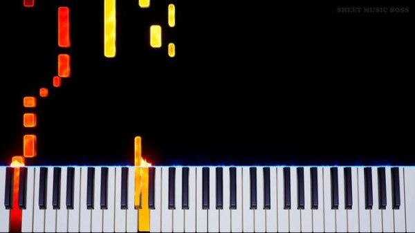 The Beatles - Here Comes the Sun - Easy Piano Tutorial