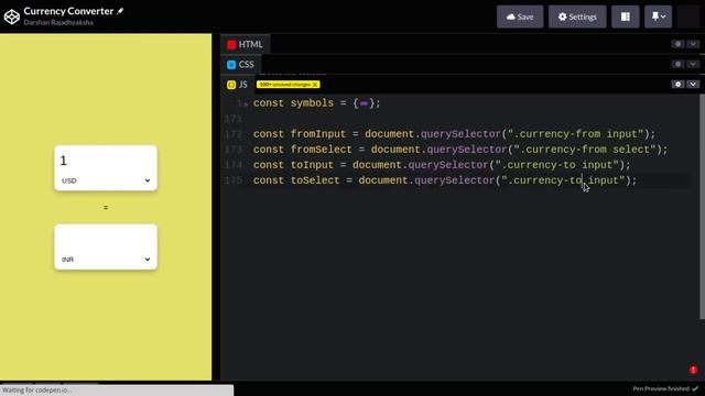 Create Responsive Currency Converter App using HTML, CSS & JavaScript смотреть онлайн