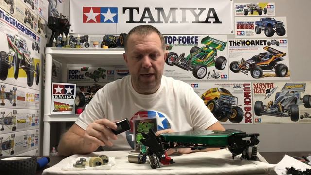 Tamiya Top Force! GPS Speed run with a 4370kv Brushless Motor and 2s Lipo on a 17t & 21t Pinion... смотреть онлайн