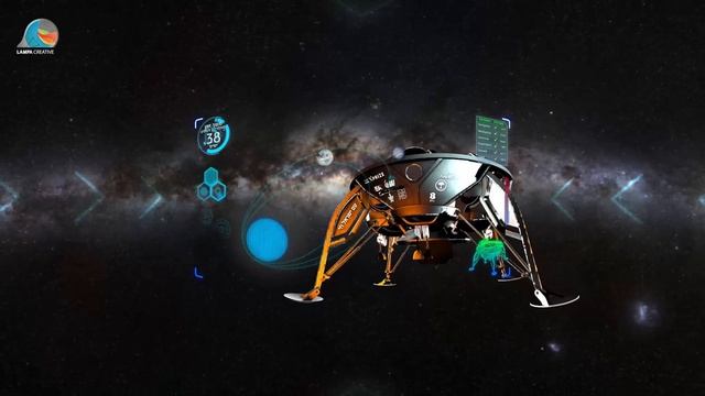 Teaser for Destination Moon VR experience for SpaceIL смотреть онлайн