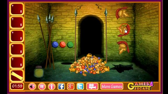 Oscar Gold Room Escape walkthrough Games4Escape. смотреть онлайн
