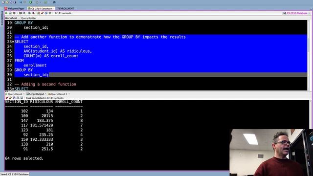 Database Aggregate Demos смотреть онлайн