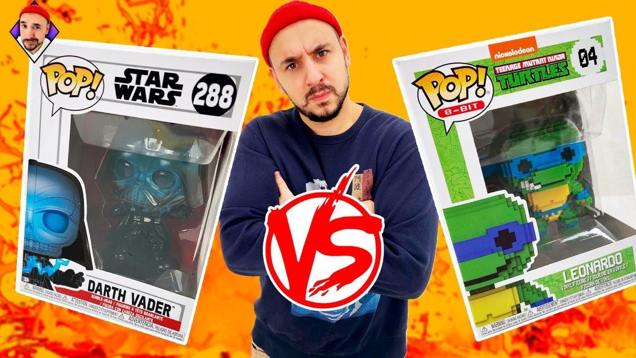 Дарт Вейдер против Черепашек-Ниндзя от Funko Pop! Top Rob Кроссовер.