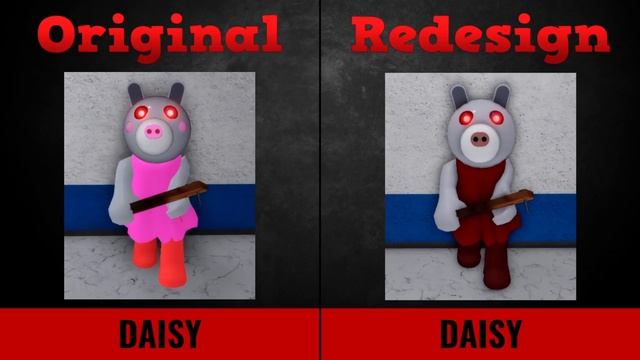 Piggy Skin Redesigns vs Original Characters Official! смотреть онлайн