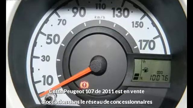 Peugeot 107 occasion en vente à Grenoble, 38, par PEUGEOT GRENOBLE смотреть онлайн