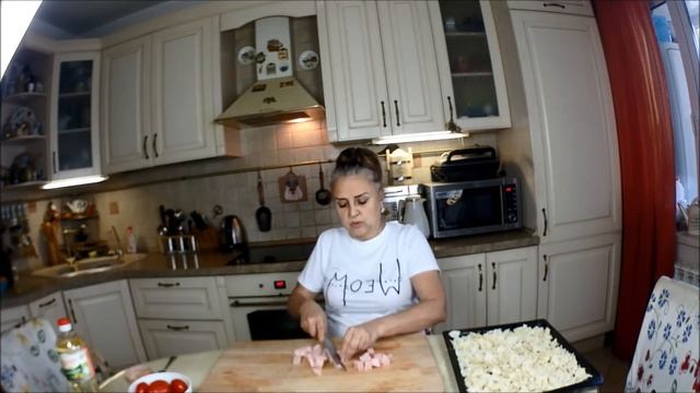 Пицца на макаронах.Готовим легко и быстро. смотреть онлайн