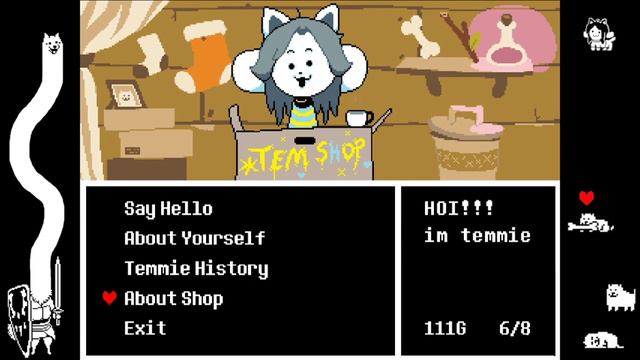 Undertale: TEMMIE!1!!! смотреть онлайн