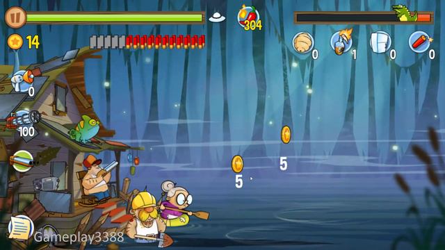 Swamp Attack Gameplay Walkthrough - Episode 1(Level 11-18) Boss for Android/IOS смотреть онлайн