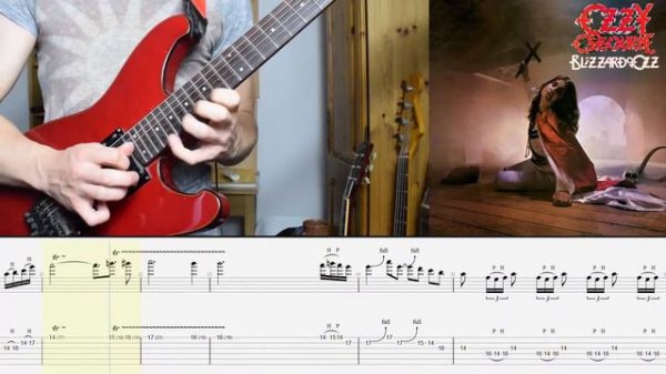Ozzy Osbourne- Crazy Train Guitar Solo tab