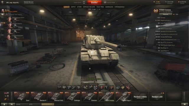 World of Tanks 9.5: Test Server #1 - Nuovi TD Inglesi смотреть онлайн