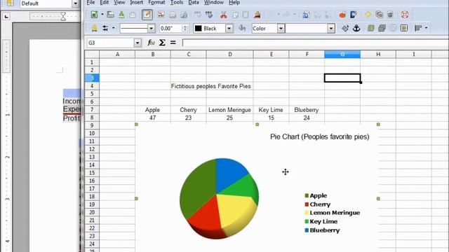LibreOffice-Writer (60) Adding a Calc Table into a Writer document смотреть онлайн
