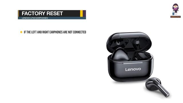 Lenovo LP40 Live Pods TWS Wireless Earphones User Manual | How to Pair смотреть онлайн