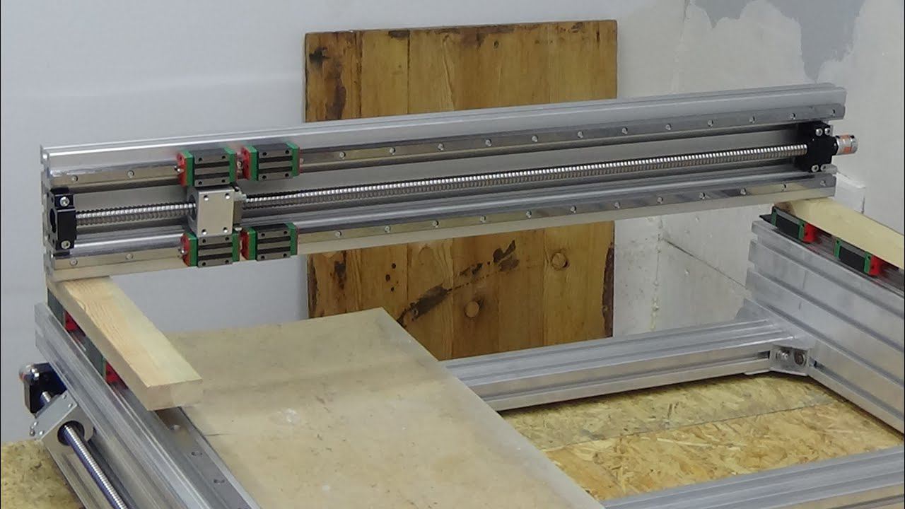 ПОСТРОЙКА  ФРЕЗЕРА C ЧПУ. Часть 4 .Крепёж для профиля RSI и немного новостей.