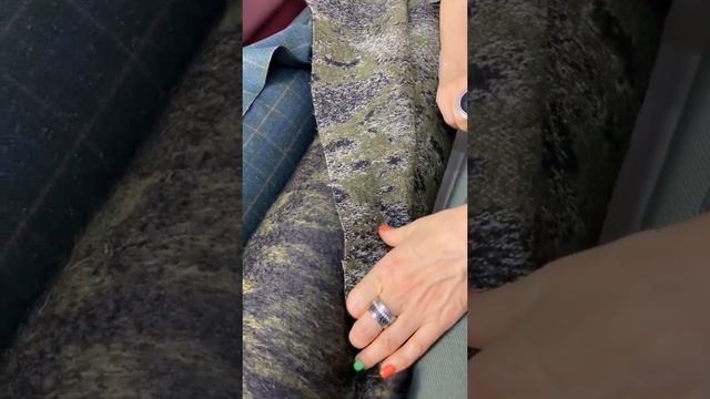 Обзор пальтовой ткани. Склад тканей в Москве. смотреть онлайн