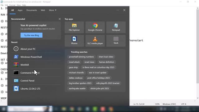 Kali Linux on Windows 10 (GUI) | Connect RDP смотреть онлайн