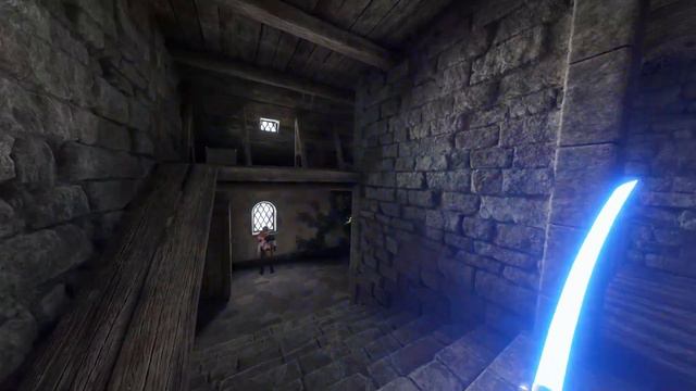 LIGHT SABERS in VR? || Blade & Sorcery U12 PCVR смотреть онлайн