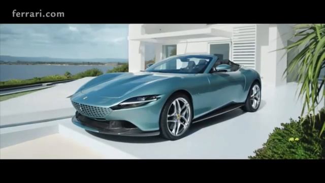 A Nova Ferrari Roma Spider revelada смотреть онлайн