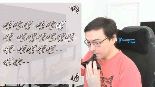 The Legend Of Zelda: Ocarina Of Time - Song Of Storms - Ocarina Tutorial / Tabs