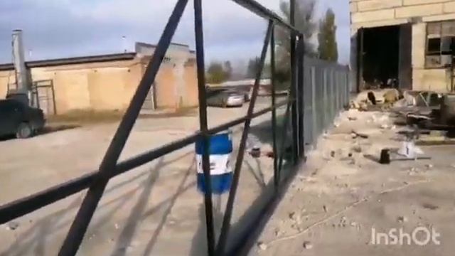 Откатные ворота. смотреть онлайн