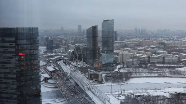 Online Camera View from Skyscraper of Moscow City Веб-камера вид с небоскреба Москва Сити