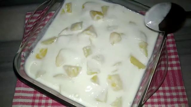 Картофель С Йогуртом/Yoğurtlu Patates/Турецкая Кухня