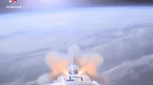 Вид от первого лица полёта ракеты носителя в ? космос ?