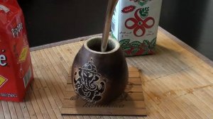 Yerba Mаte как пить из калибас с бомбильей мате.