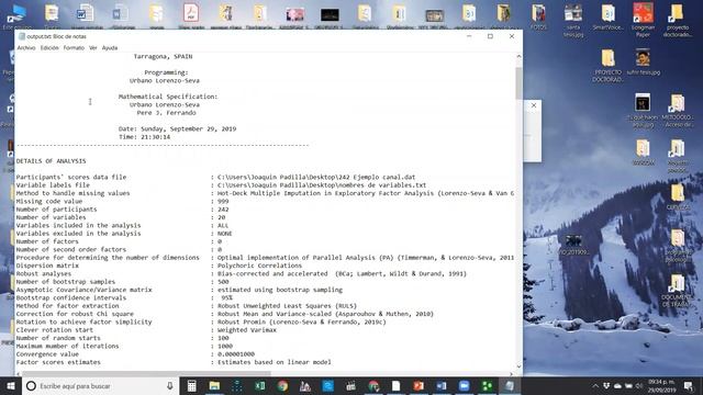 Análisis factorial exploratorio para escalas dicótomas y likert. Programa Factor analisis Validació смотреть онлайн