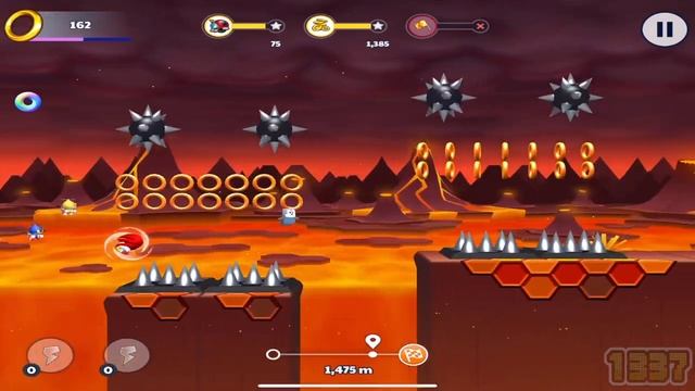 Sonic Runners Adventure - All Levels Walkthrough - SPEED RUN - All 48 Levels (iOS / Android) смотреть онлайн