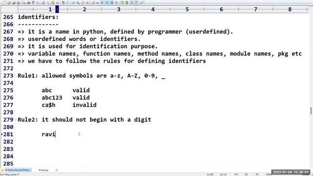 PYTHON (Fast Track) tutorials || Demo - 3 || by Mr. Prakash Babu On 04-01-2023 @3PM IST смотреть онлайн
