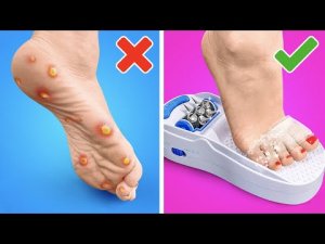 ПОЛЕЗНЫЕ ГАДЖЕТЫ И ЛАЙФХАКИ ДЛЯ НОГ.  ПОТРЯСАЮЩИЙ ПЕДИКЮР.