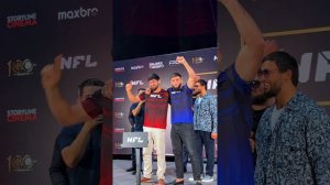 NFL 1: битва взглядов участников карда | FACE TO FACE