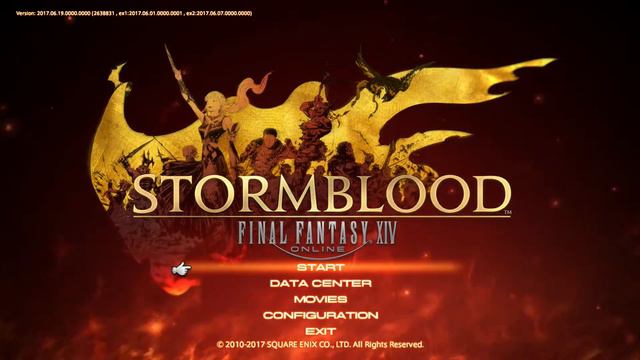 Final Fantasy XIV: Stormblood - Title Menu смотреть онлайн