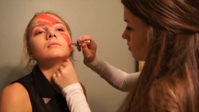 Halloween make-up:PUNK ROCK GIRL смотреть онлайн