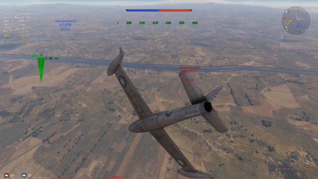 F-84G-21 - ВОЗДУШНЫЙ ЗМЕЙ в WAR THUNDER смотреть онлайн