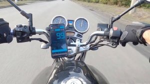 Yamaha YBR  Валит 140 ? МАКСИМАЛКА ПО GPS 250 кубов
