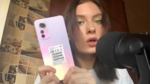 АСМР распаковка Xiaomi 12 Lite?шуршание и шёпот?